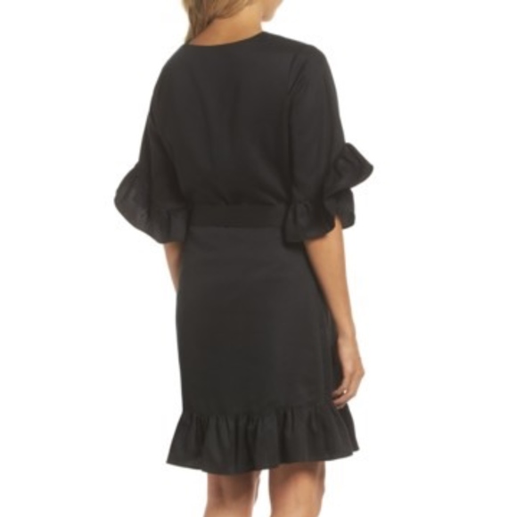 chelsea28 ruffle wrap dress NWT. - Picture 3 of 8